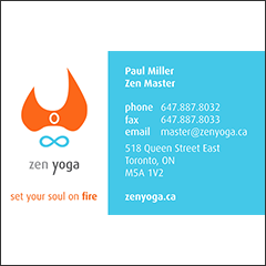 Zen Yoga corporate ID development