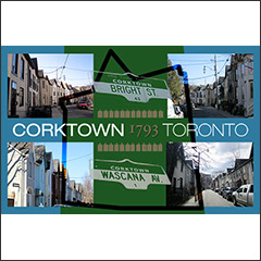 Toronto's Corktown neighbourhood poster